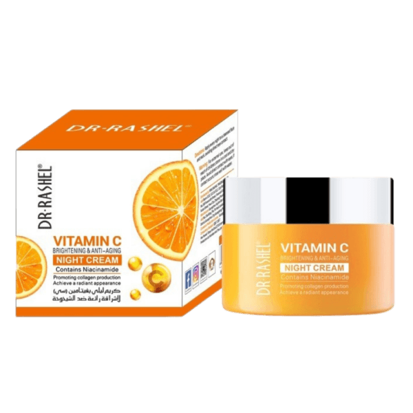 Dr. Rashel Vitamin C Brightening & Anti Aging Night Cream, 50g - Alcone 