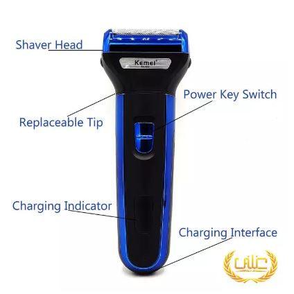 Vgr Razor Waterproof Hair Trimmer Rechargeable Hair Shaving Machine  Portable Shaver Digital Display Razors For Shaving Men V-305 | Fruugo MY