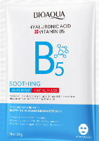 BIOAQUA Vitamin B5 Hyaluronic Acid Soothing Repairing Facial Mask - Alcone 