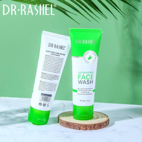 DR RASHEL Aloe Vera Pore Refine Face Wash 100g